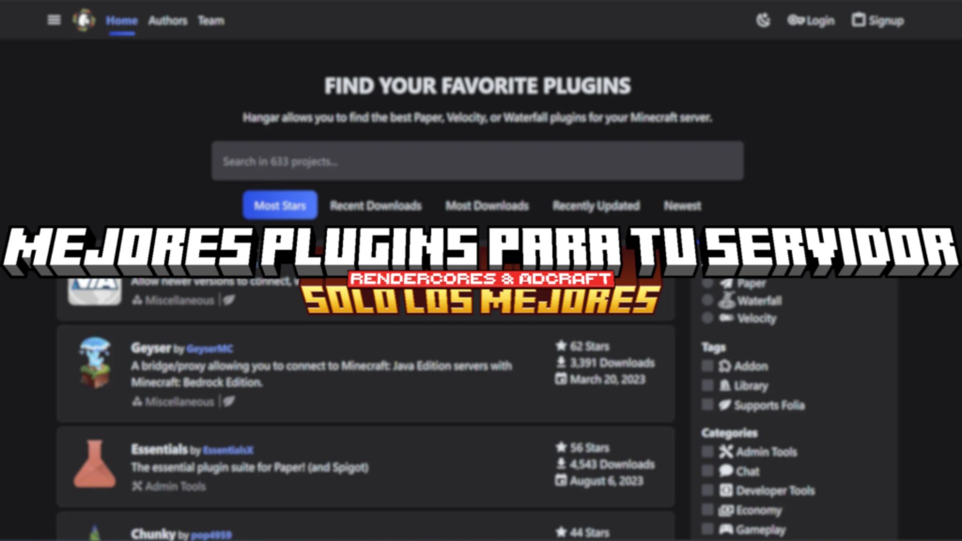 Creación de servidores de Minecraft: Mejores plugins para tu servidor