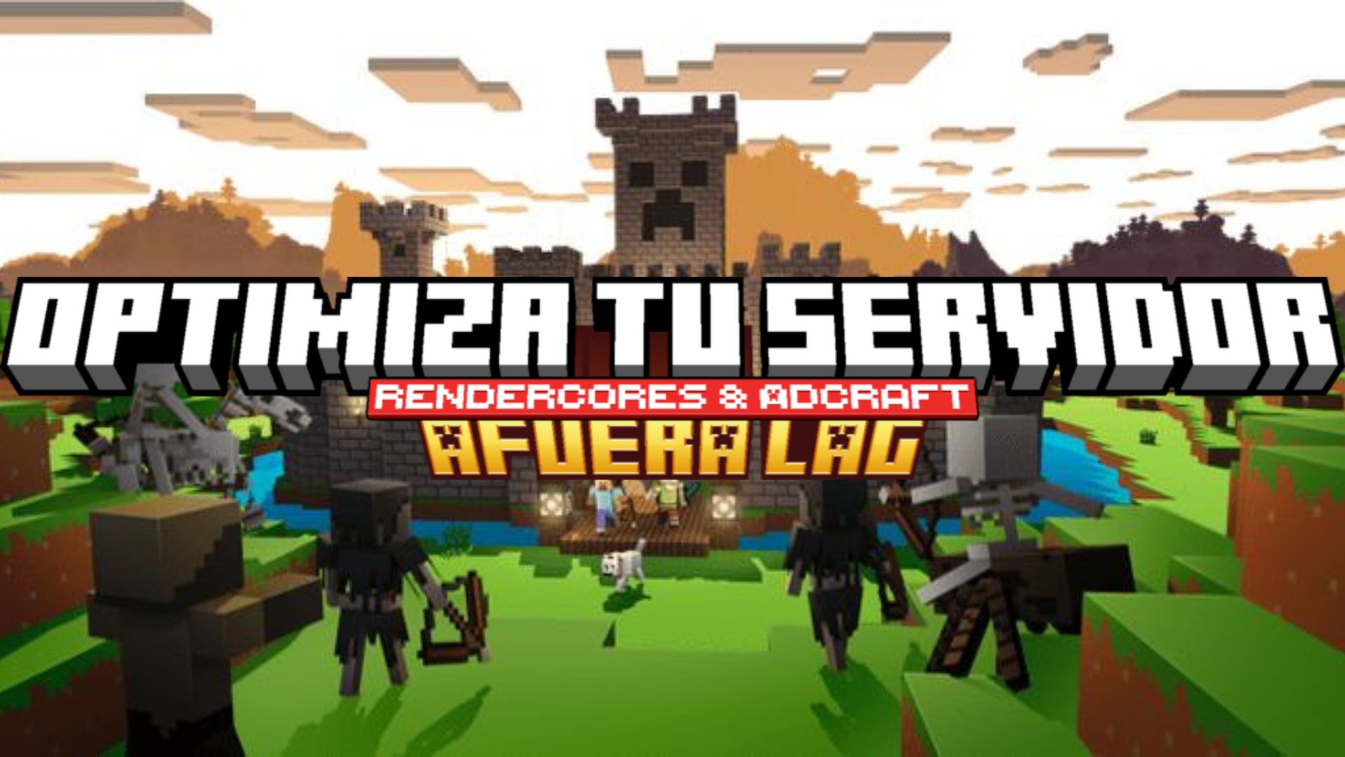 Creación de servidores de Minecraft: Crear servidor sin lag