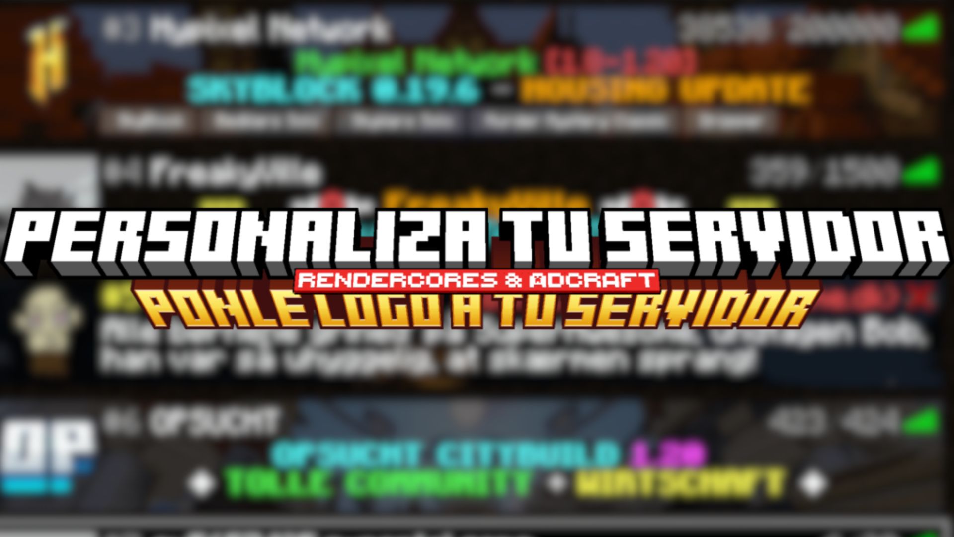 Personaliza tu servidor de Minecraft: Guía de como poner un logo a tu servidor