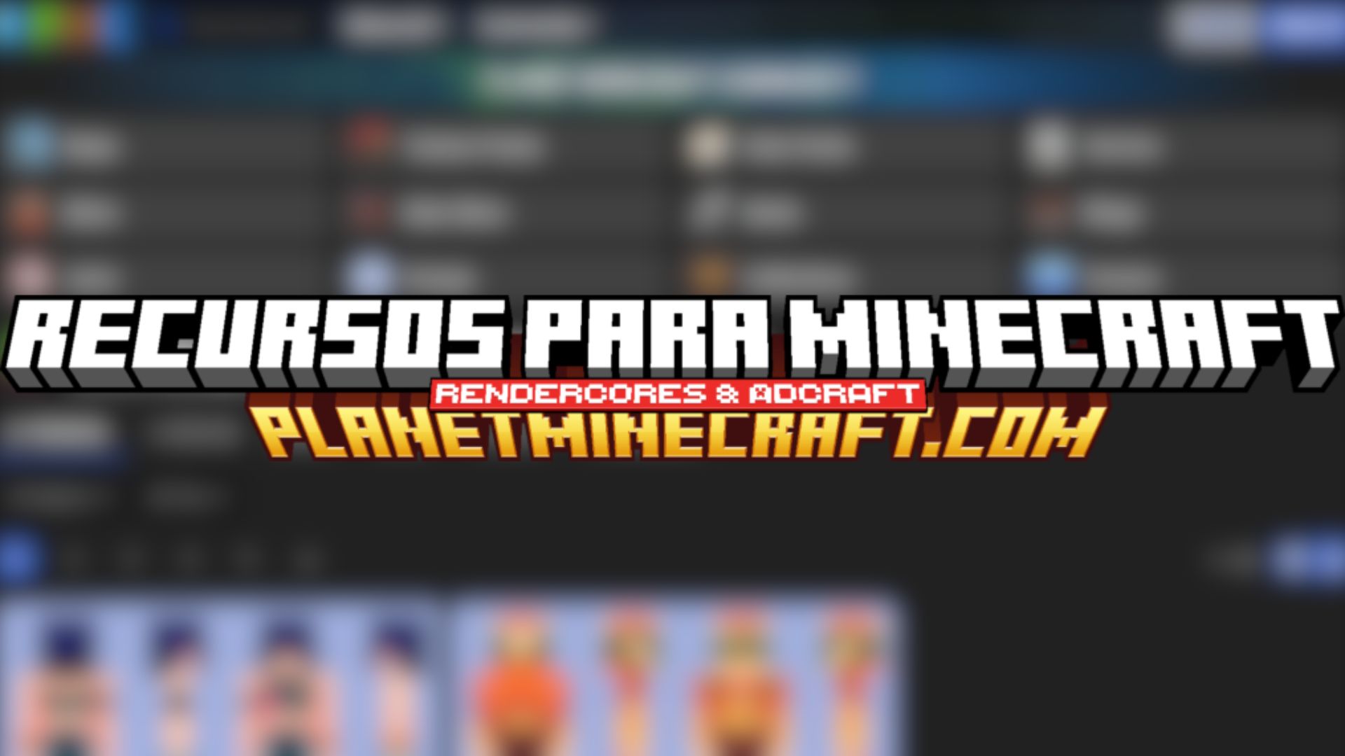 PlanetMinecraft.com: La plataforma lider en recursos para Minecraft